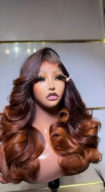 Cinnamon Mocha Bounce Wig – 20” | 300g