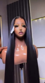 Premium Single Donor Vietnam Bone Straight Wig – 13x4 Frontal | 300g