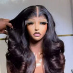 Black Cherry Bounce Wig – 24” | 300g | 5x5 Closure