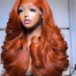 Copper Ginger Layered Bounce – 20” | 300g | 5x5 Closure