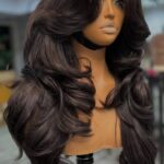 Espresso Brown Bounce Wig – 22” | 400g | 5x5 Closure