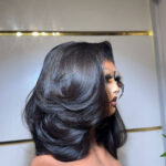 Natural Black Bounce Bob – 12” | 300g | 5x5 Closure