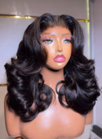 Natural Black Layered Bounce – 16” | 300g | 13x4 Frontal