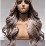 Smoky Ash Blonde Bounce Curls – Premium Single Donor Vietnamese Hair | 5x5 Closure | 20"