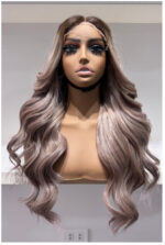 Smoky Ash Blonde Bounce Curls – Premium Single Donor Vietnamese Hair | 5x5 Closure | 20"